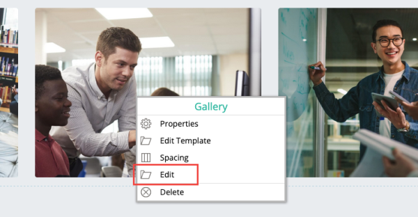 right click menu with Edit highlighted